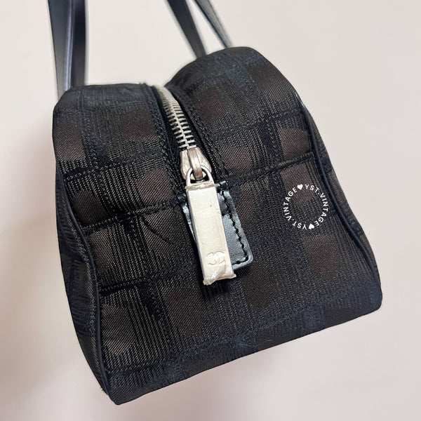 Vintage Chanel Coco Bar Baguette - Black*Brown