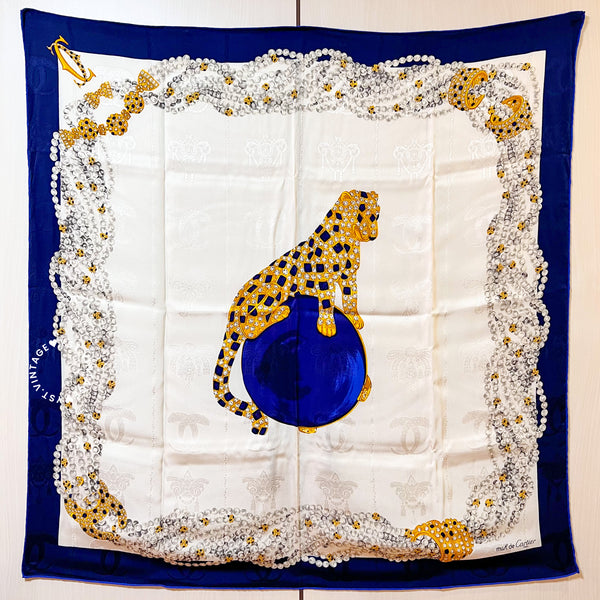 Vintage Cartier Scarf 90