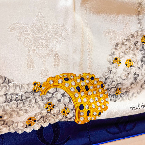 Vintage Cartier Scarf 90