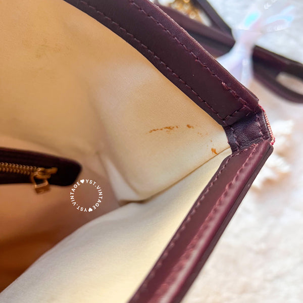 Vintage LV Monogram Denim 3-way Tote Bag - Red