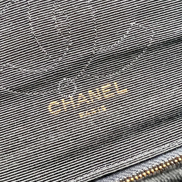 Vintage Chanel Jersey Flap Bag - Black