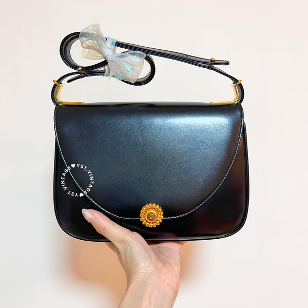 Vintage Bally 2-way Bag - Black