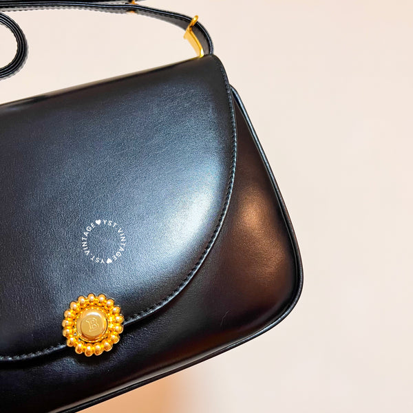 Vintage Bally 2-way Bag - Black
