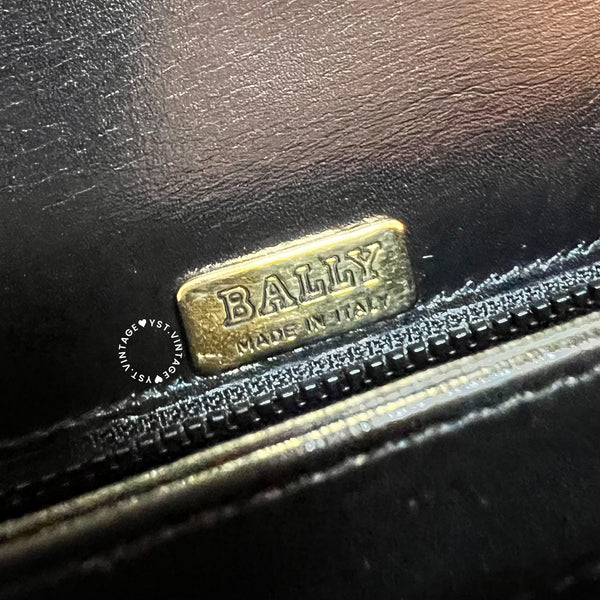 Vintage Bally 2-way Bag - Black