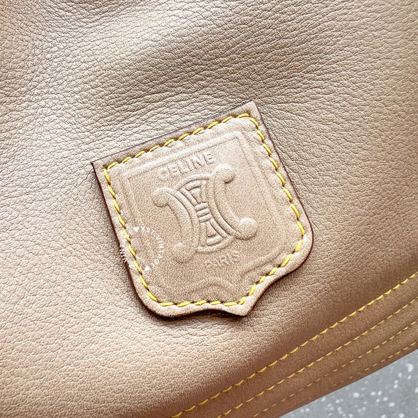 Vintage CELINE Bucket Bag - Milky Beige