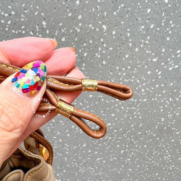 Vintage CELINE Bucket Bag - Milky Beige