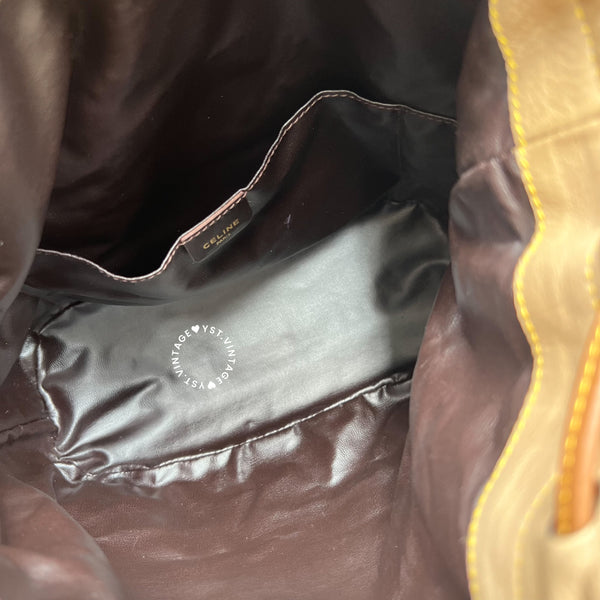 Vintage CELINE Bucket Bag - Milky Beige