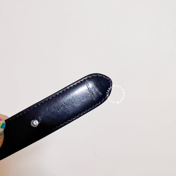 Vintage CELINE Sulky Belt - Black