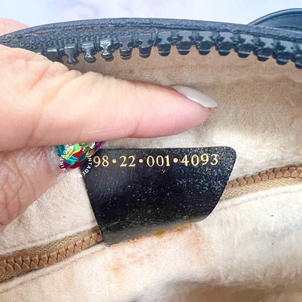 Vintage Gucci 1980s Crossbody Bag - Black