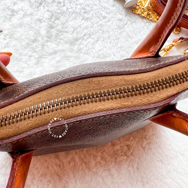 Vintage CELINE 1990s Macadam Mini Bolide - Brown