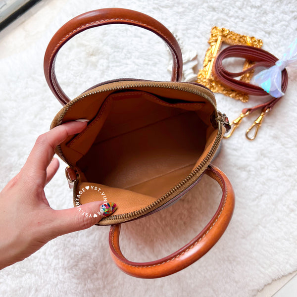 Vintage CELINE 1990s Macadam Mini Bolide - Brown