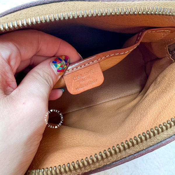 Vintage CELINE 1990s Macadam Mini Bolide - Brown