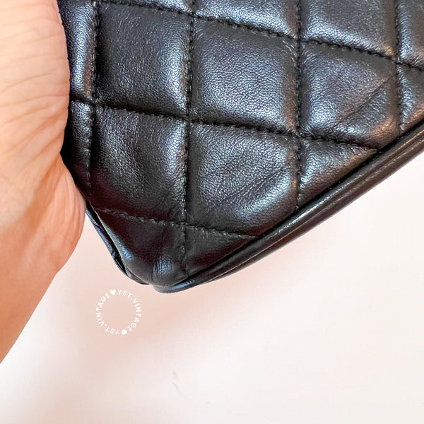 Vintage Chanel Mini Cocktail Handbag- Black