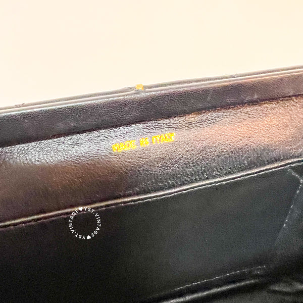 Vintage Chanel Mini Cocktail Handbag- Black