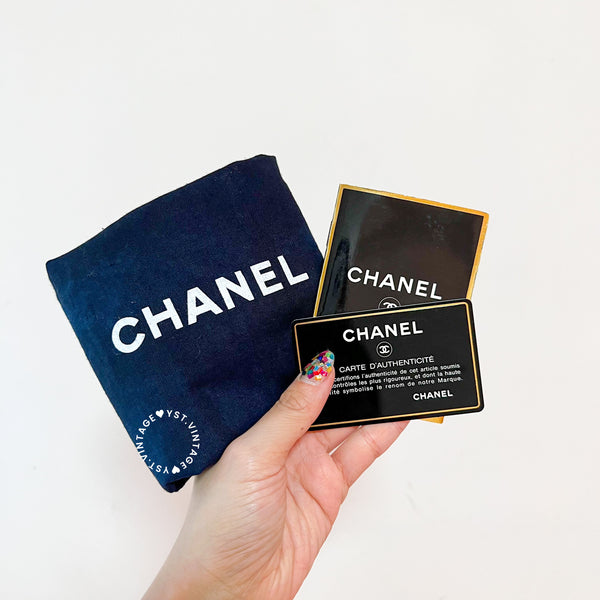 Vintage Chanel Mini Cocktail Handbag- Black