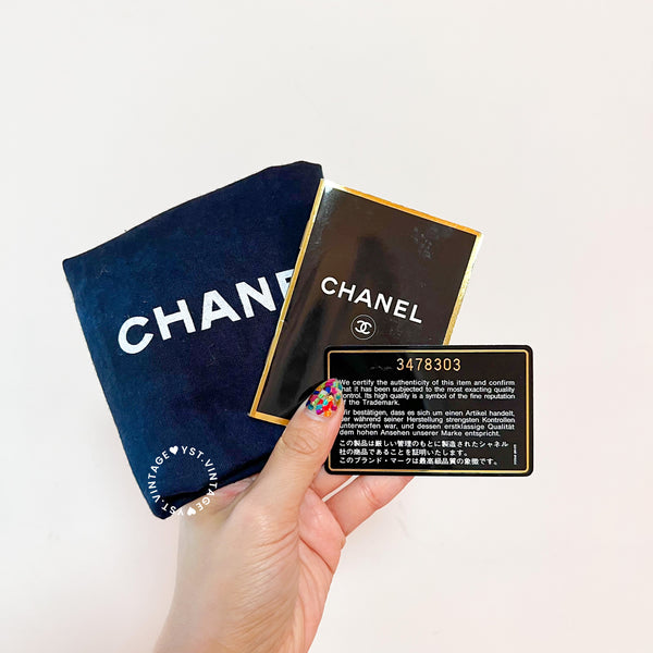 Vintage Chanel Mini Cocktail Handbag- Black