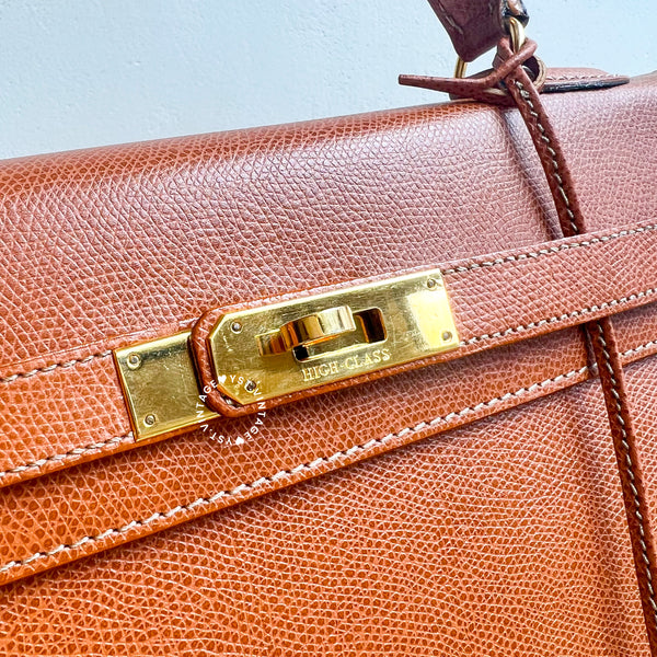 Vintage High-Class Kelly Bag - Gold K32