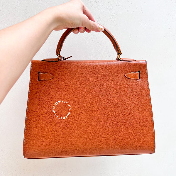 Vintage High-Class Kelly Bag - Gold K32