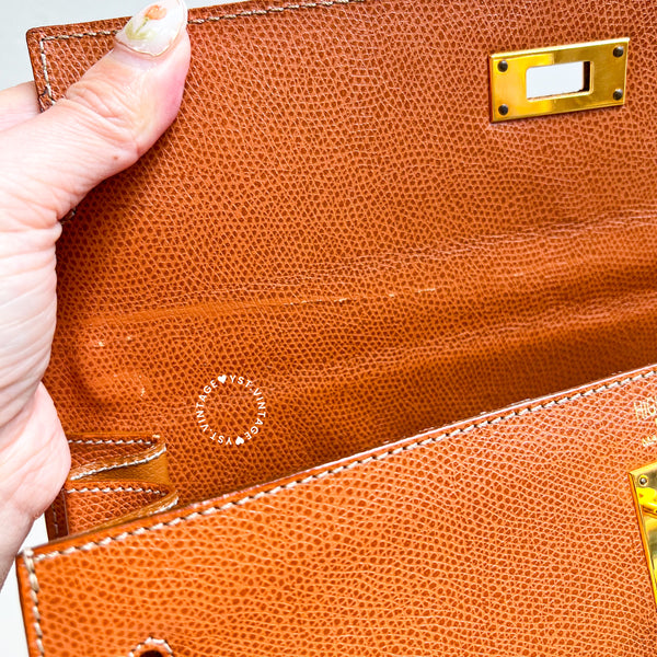 Vintage High-Class Kelly Bag - Gold K32