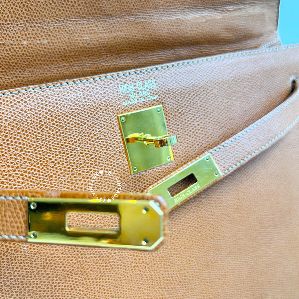 Vintage High-Class Kelly Bag - Gold K32