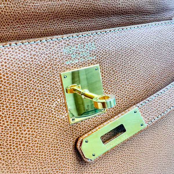 Vintage High-Class Kelly Bag - Gold K32