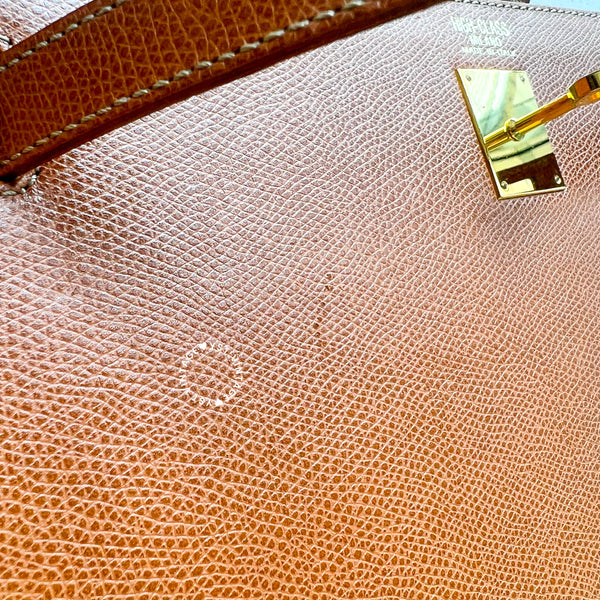 Vintage High-Class Kelly Bag - Gold K32