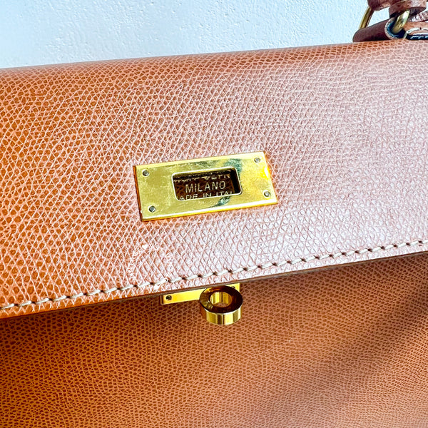 Vintage High-Class Kelly Bag - Gold K32