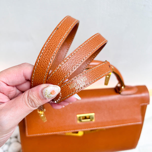 Vintage High-Class Kelly Bag - Gold K32