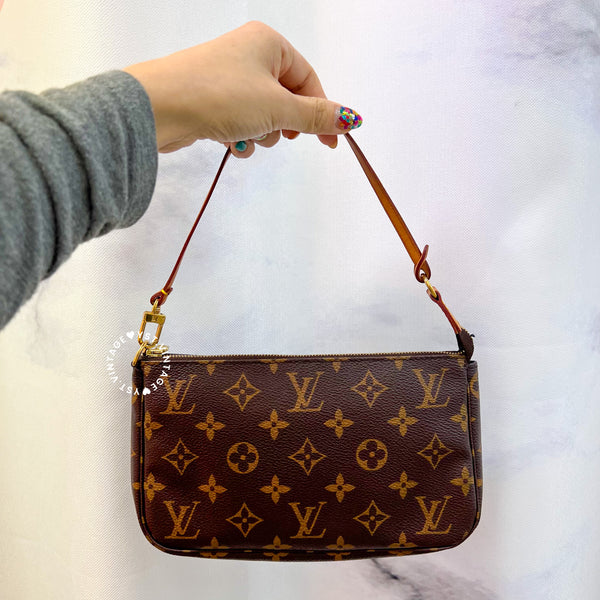 Vintage LV Monogram Pochette 003