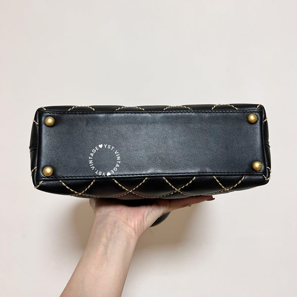 Vintage Chanel Vivian Tote Bag - Black 003