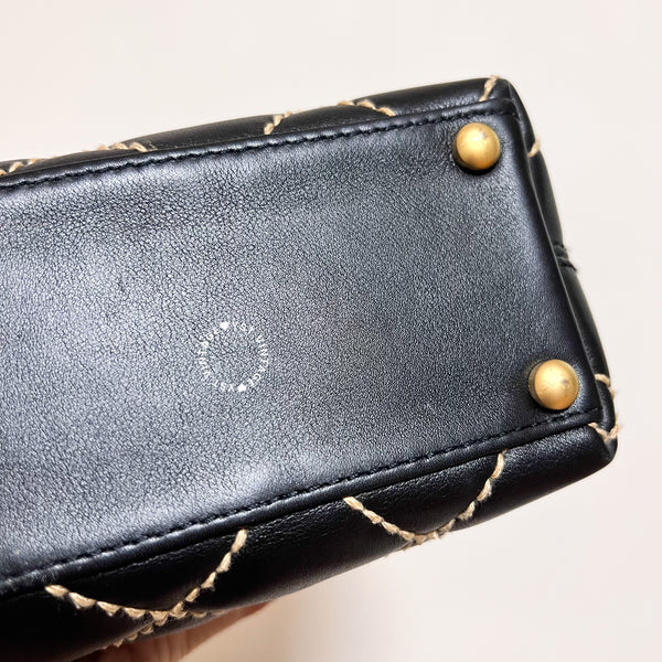 Vintage Chanel Vivian Tote Bag - Black 003