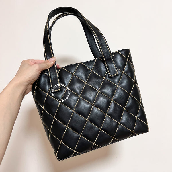 Vintage Chanel Vivian Tote Bag - Black 003