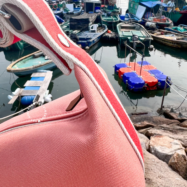 Pre-owned Hermès Bride-a-Brac Case PM - Goyave
