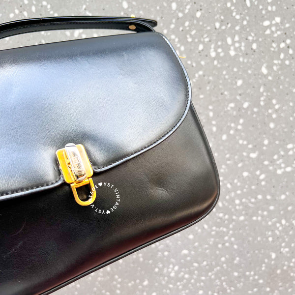 Vintage Bally 3-way Shoulder Bag - Black