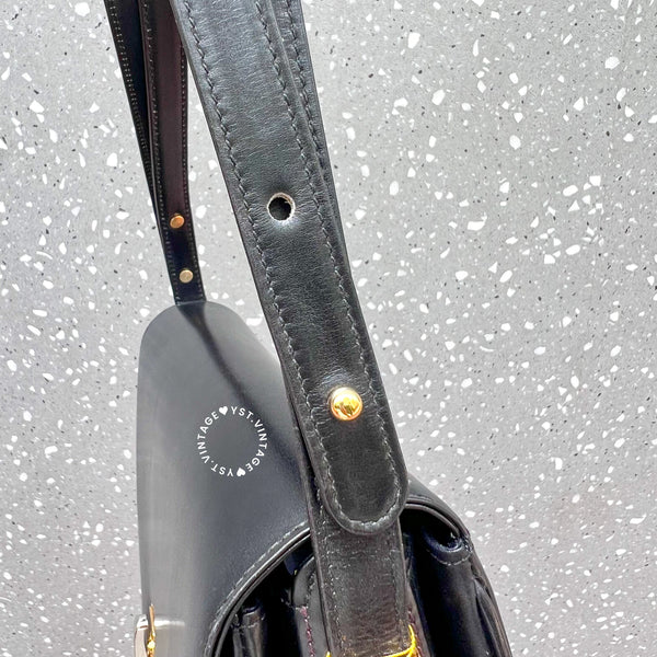 Vintage Bally 3-way Shoulder Bag - Black