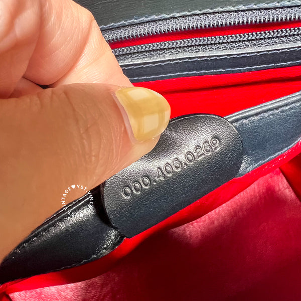 Vintage Gucci Box Handbag - Black