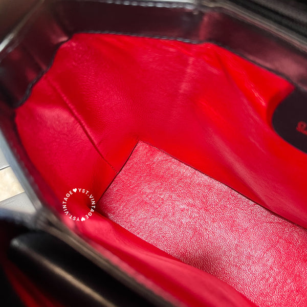 Vintage Gucci Box Handbag - Black