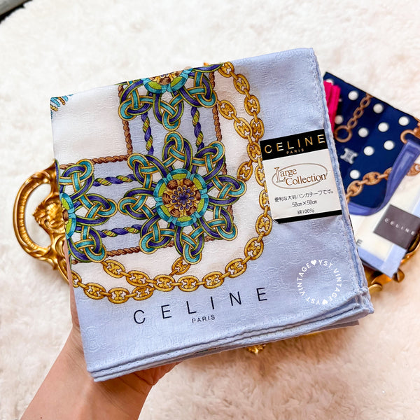 Vintage CELINE Scarfs/ Handkerchiefs (Mavis/ Natalie/ Ofei)
