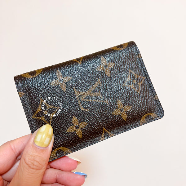 Vintage LV Monogram Canvas Card Holder