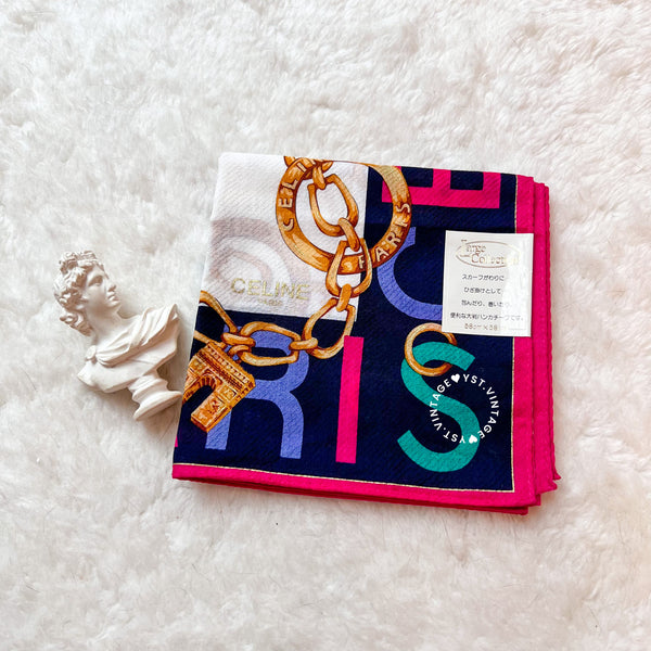 Vintage CELINE Scarfs/ Handkerchiefs (Mavis/ Natalie/ Ofei)