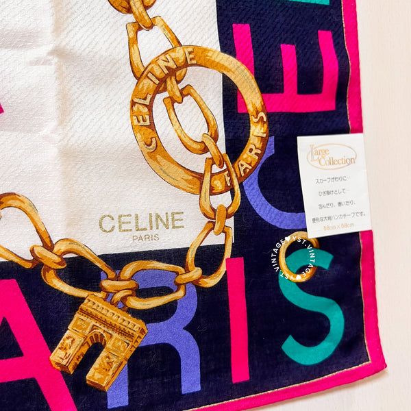 Vintage CELINE Scarfs/ Handkerchiefs (Mavis/ Natalie/ Ofei)