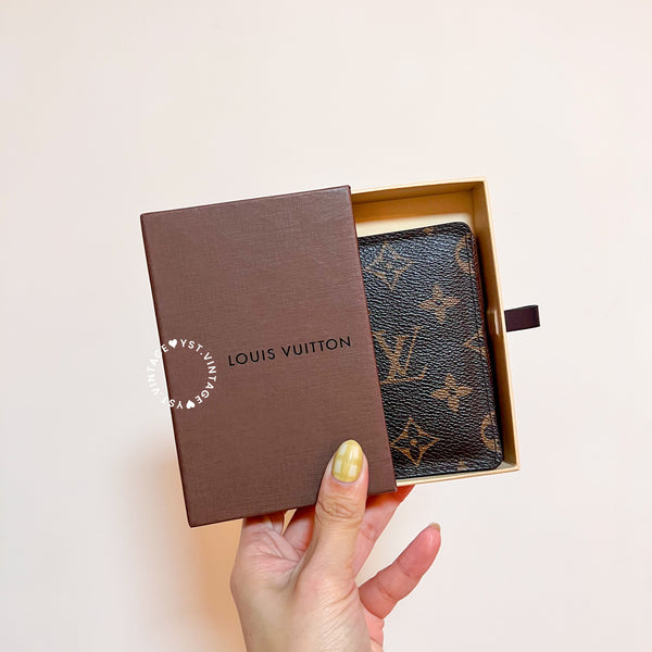 Vintage LV Monogram Canvas Card Holder