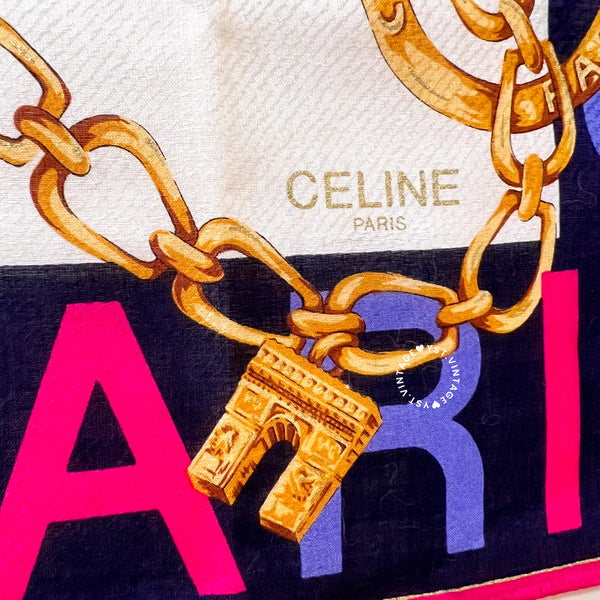Vintage CELINE Scarfs/ Handkerchiefs (Mavis/ Natalie/ Ofei)