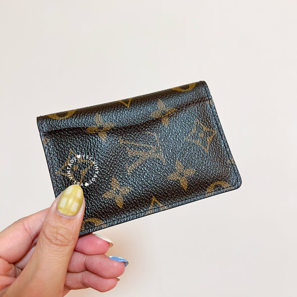 Vintage LV Monogram Canvas Card Holder