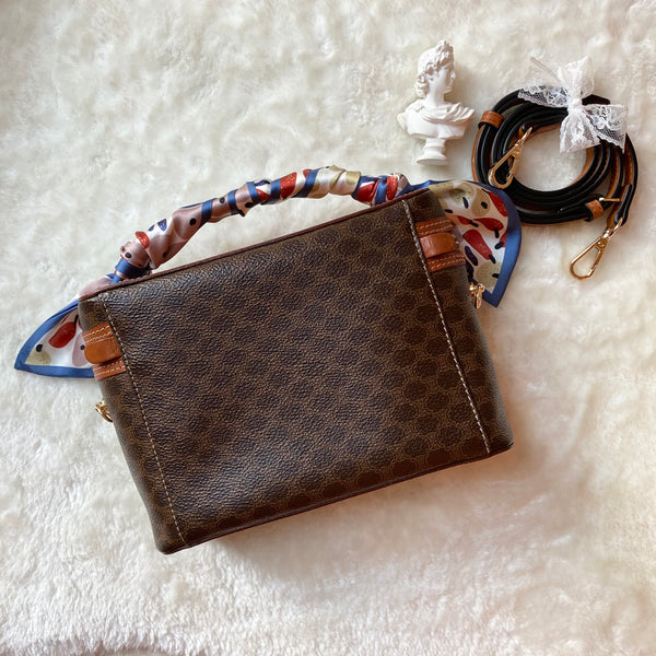 Vintage CELINE Macadam Vanity Bag 005