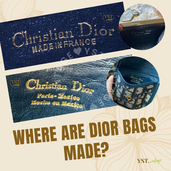 鑑定重點 - Dior Oblique