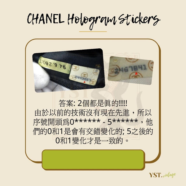 鑑定重點 - CHANEL