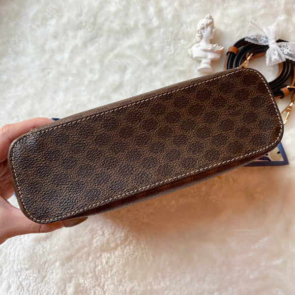 Vintage CELINE Macadam Vanity Bag 005