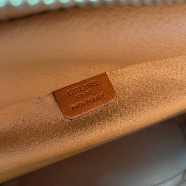 Vintage CELINE Macadam Vanity Bag 005