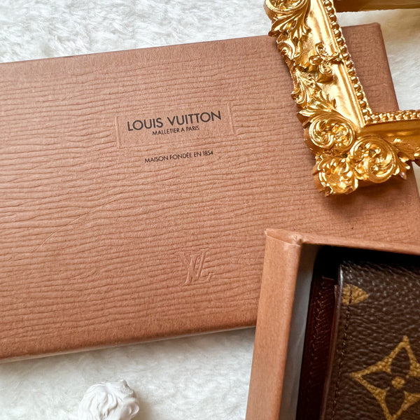 Vintage LV Monogram Canvas Card Holder
